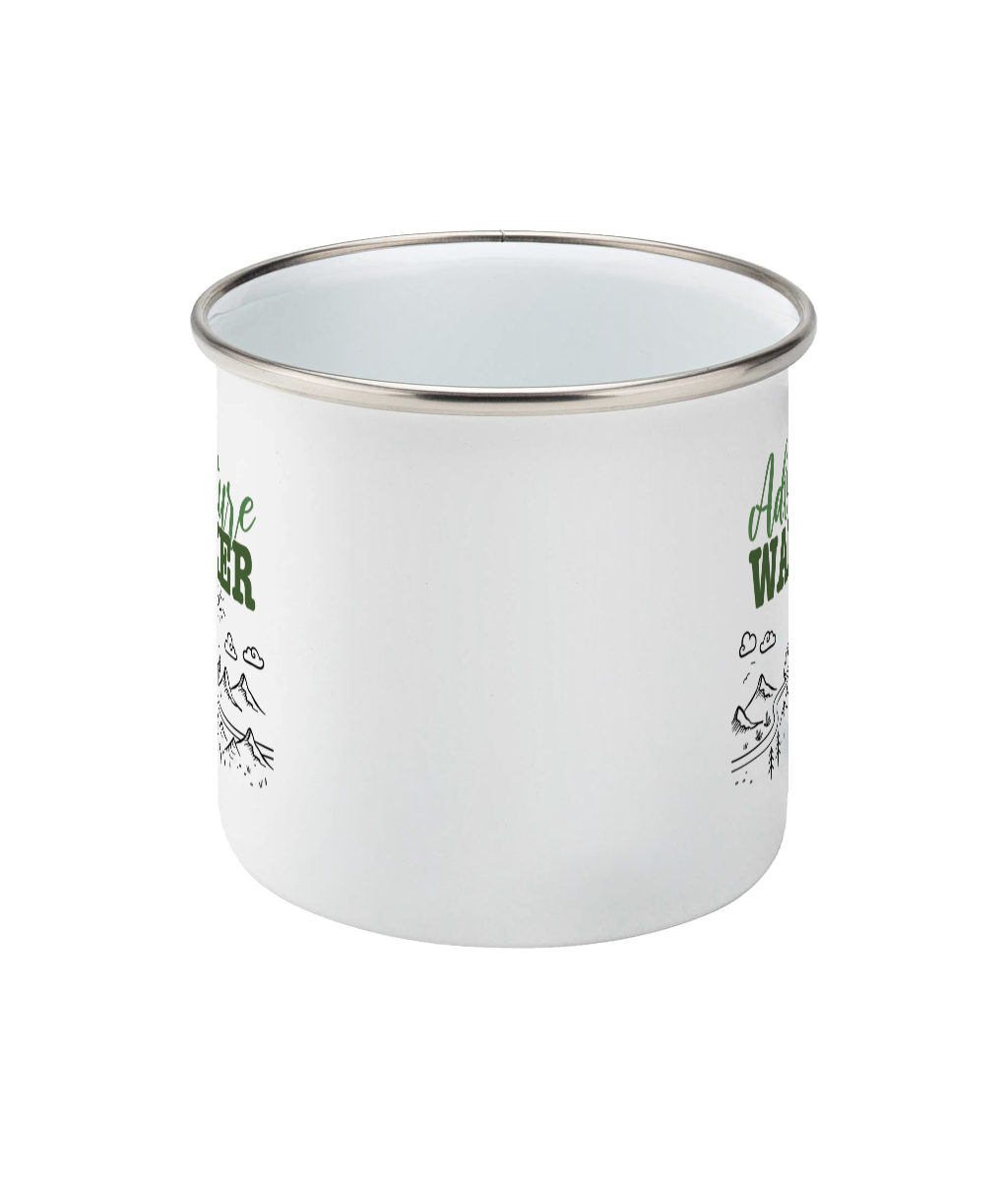 The Adventure Wanker Enamel Mug