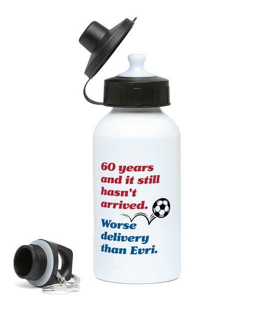 60 Years and It Still Hasn't Arrived 400ml Water Bottle