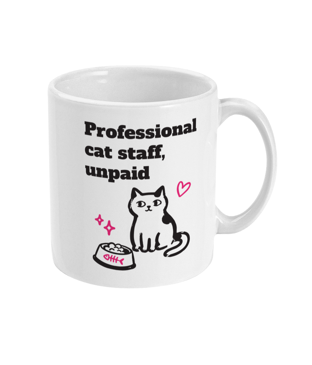 Professional Cat Staff, Unpaid Mug
